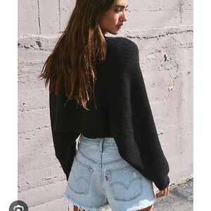 Free People Cold Shoulder Bolero